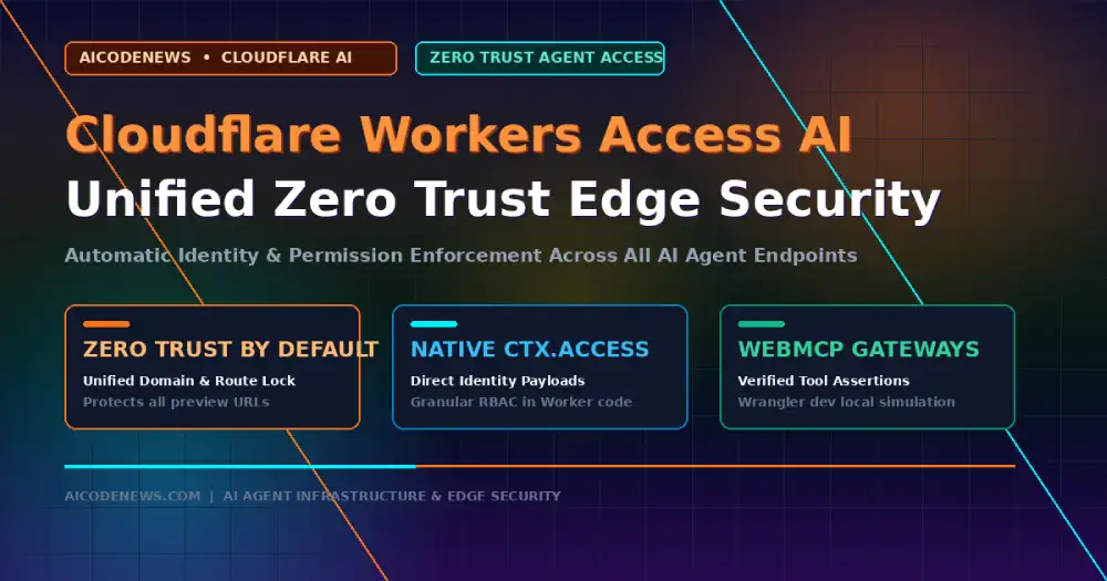 Cloudflare Workers Access AI: Unified Zero Trust Controls for Agent Gateways