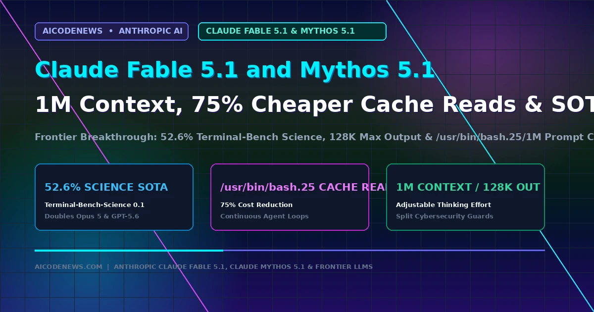 Claude Fable 5.1 and Mythos 5.1