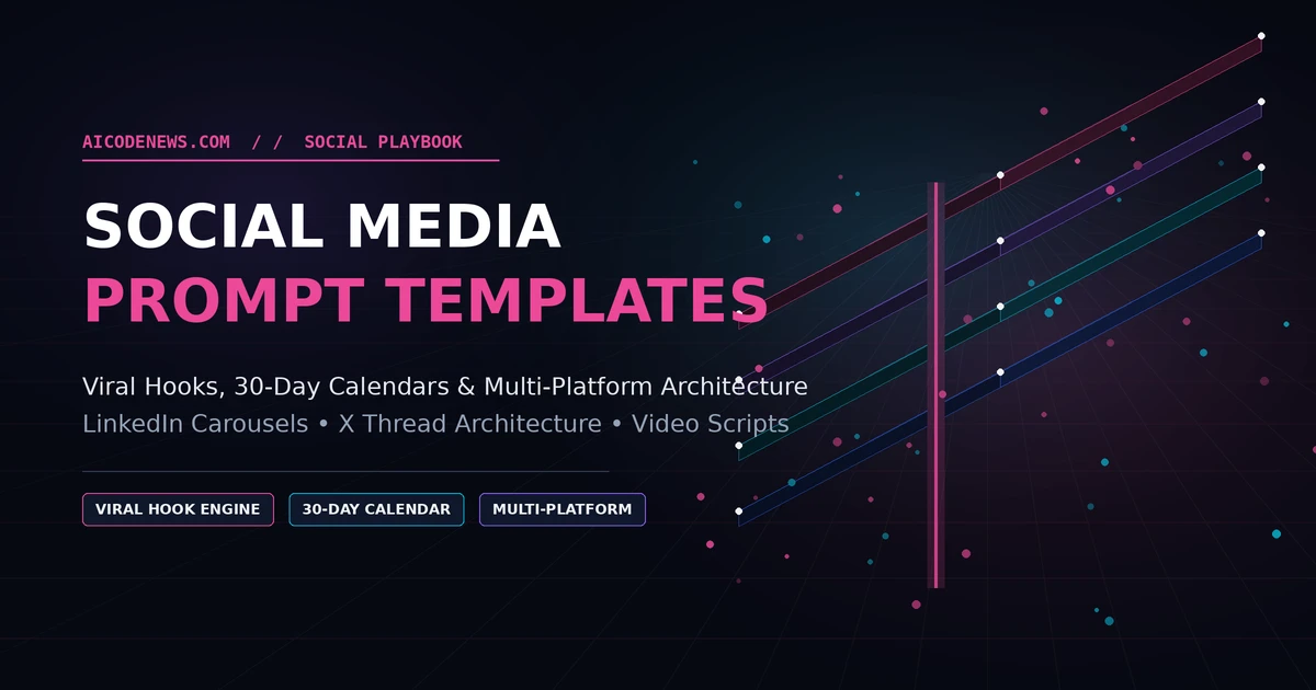 social media prompt templates